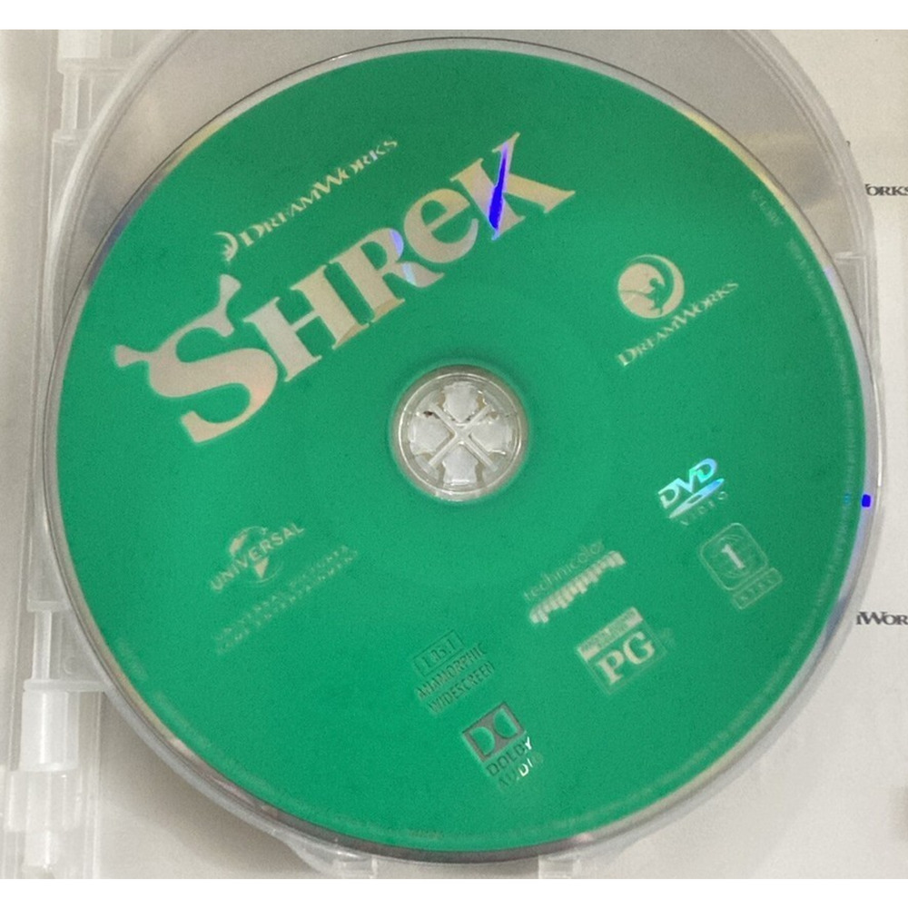 Shrek (DVD) Disc Only. Tested. NO scratches.